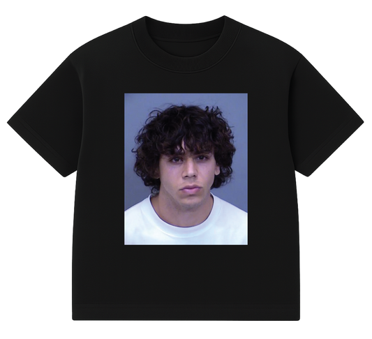 FREE HESTON MUGSHOT TEE (BLACK)