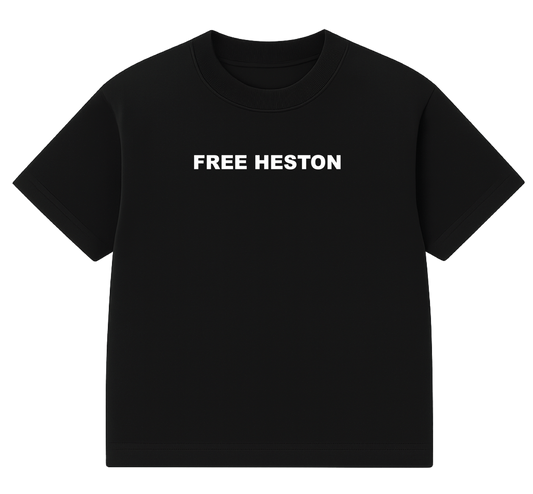 FREE HESTON TEE (BLACK)